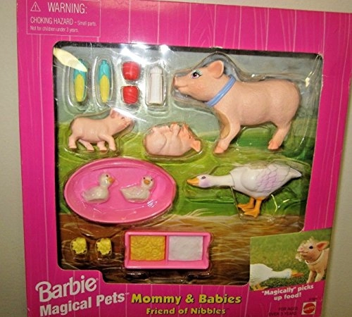 Barbie Magical Pets - Mommy and Babies Friends of Nibbles