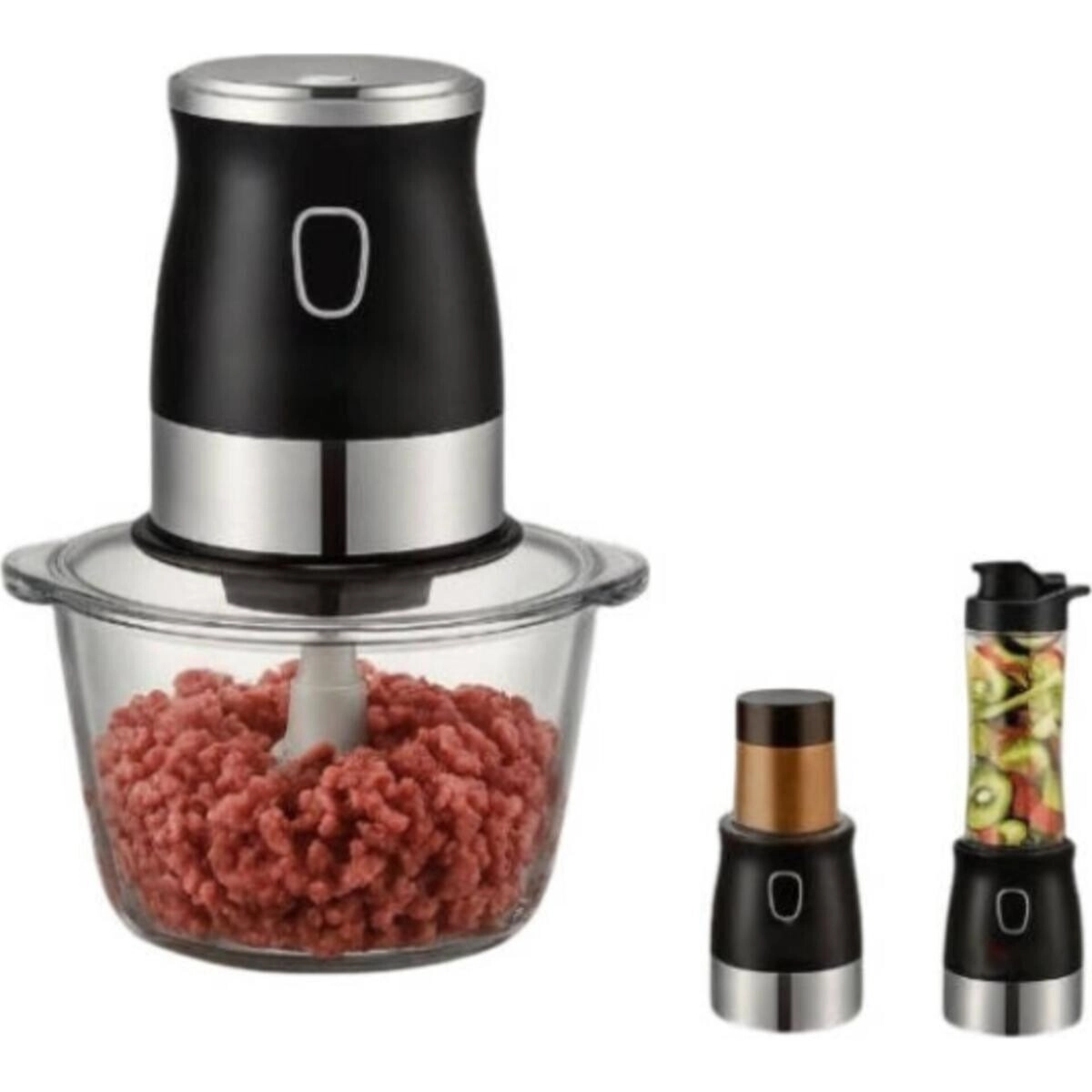 5-in-1 Electric Food Processor & Multi-Function Blender - 2L 500W