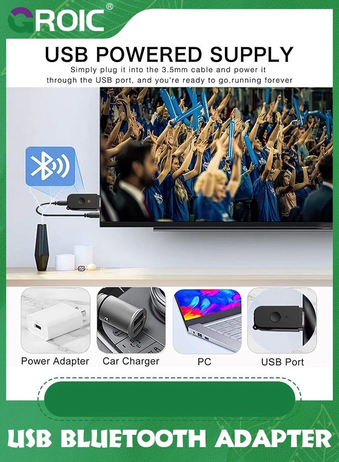 Bluetooth Car Adapter - V5.3 USB