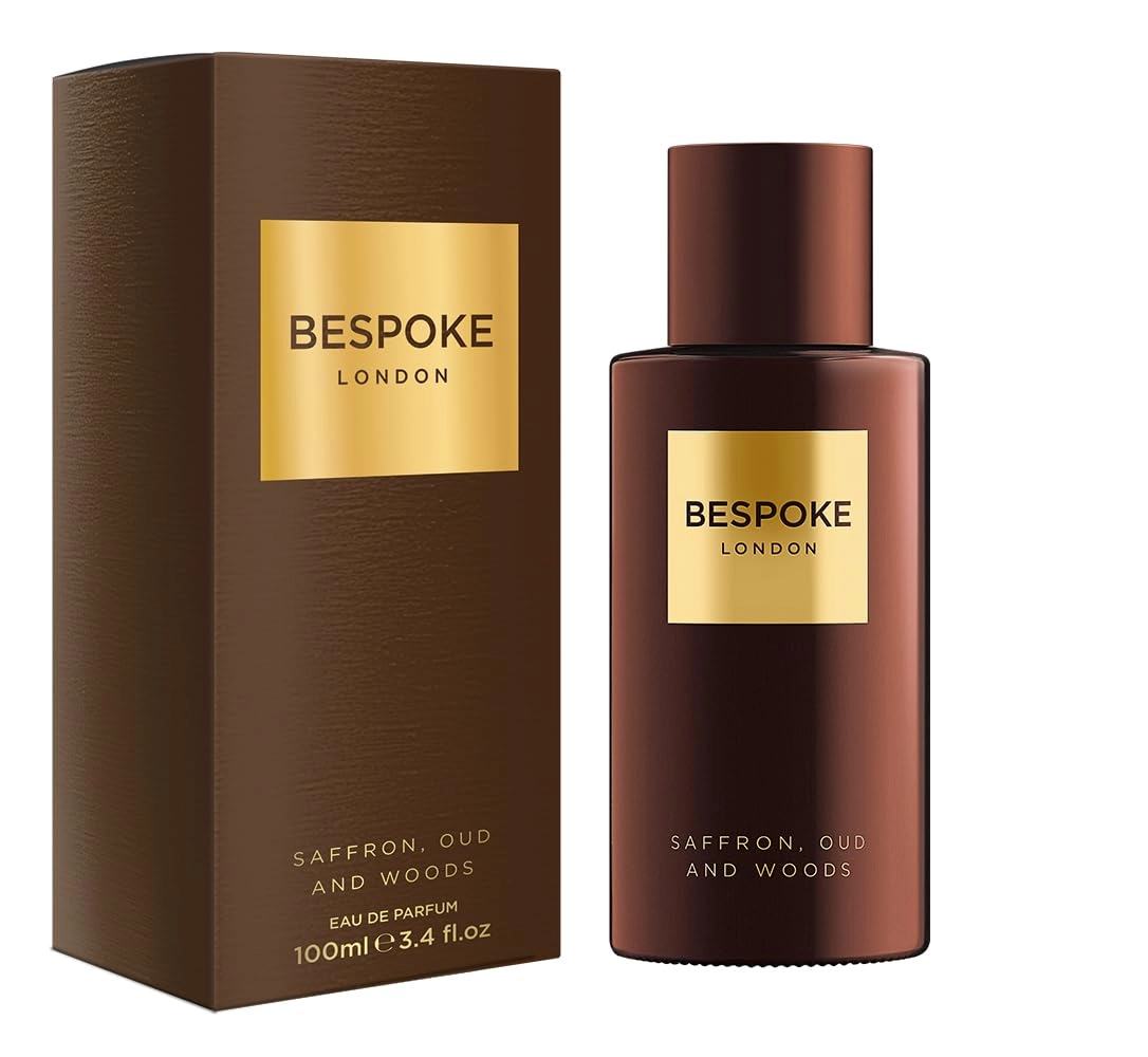 Bespoke Gold Collection Saffron, Oud & Woods Eau de Parfum - 100ml