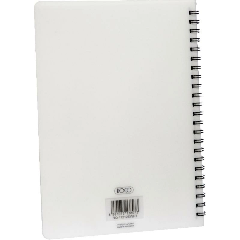 Notebook 19 X 26 cm Spiral - Grid 100 Sheets