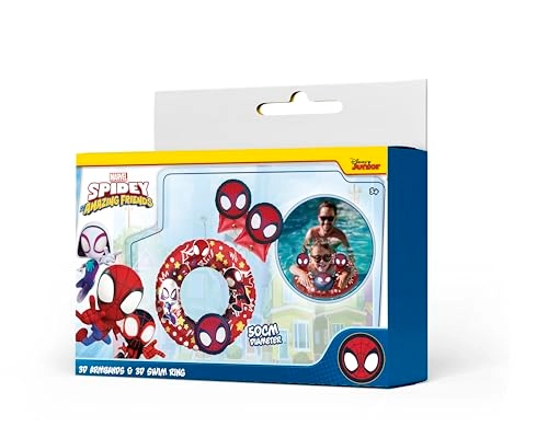 Marvel 3D Armband And Swim Ring Set