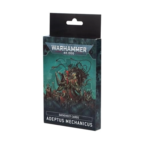 Games Workshop Warhammer 40K DATASHEET Cards ADEPTUS MECHANICUS