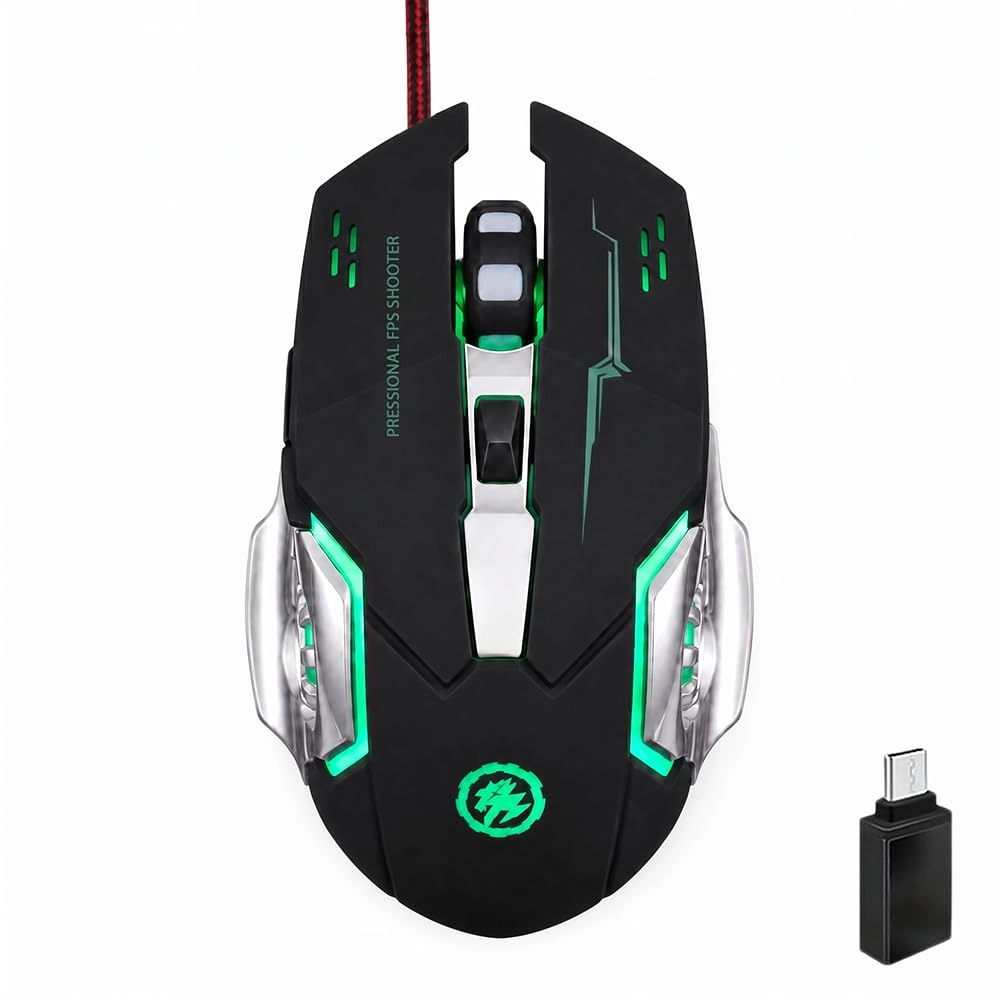 Wowssyo Vertical Ergonomic Optical Mouse - Bluetooth Wi-Fi