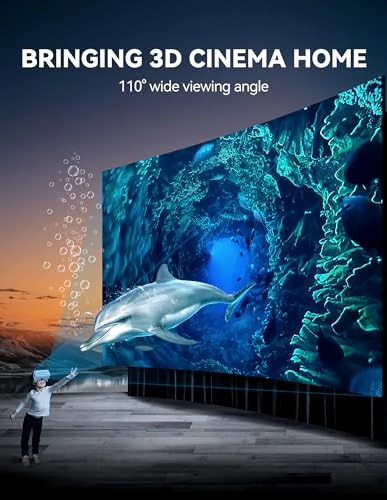 VR Headset - 110 FOV Anti-Blue Light Lenses