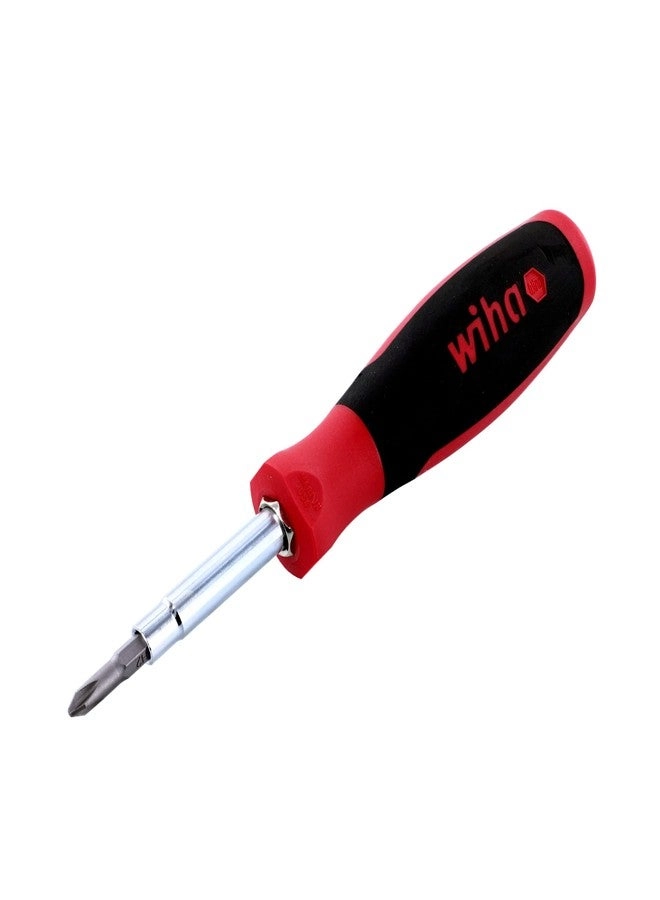 38045 Stubby Multi-Bit Screwdriver Six-In-One