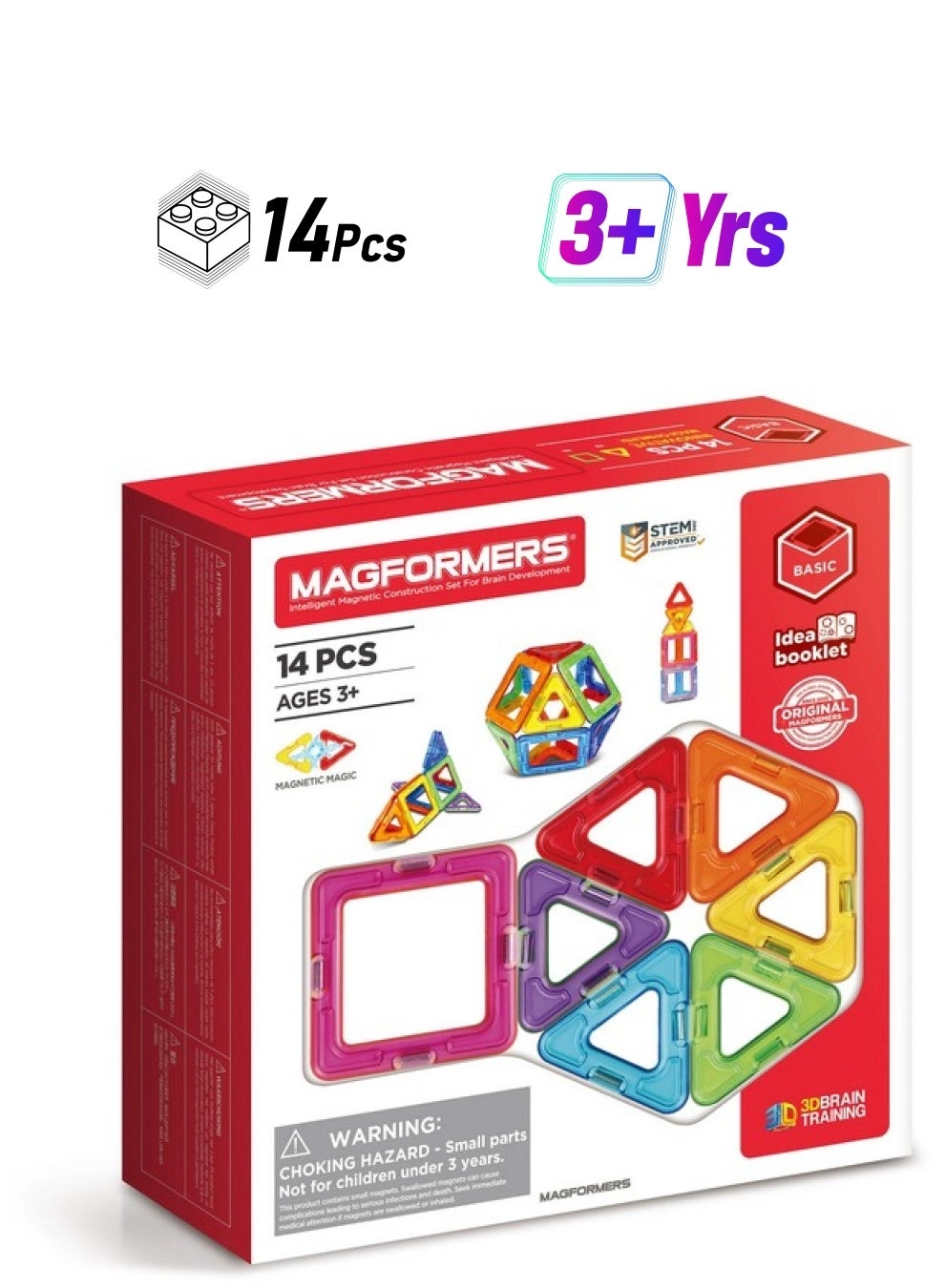 Magformers Basic Set - Construction 14 pcs