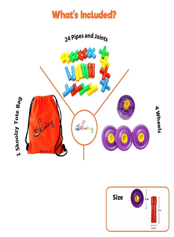 STEM Learning Pipe Tube - 29 pcs
