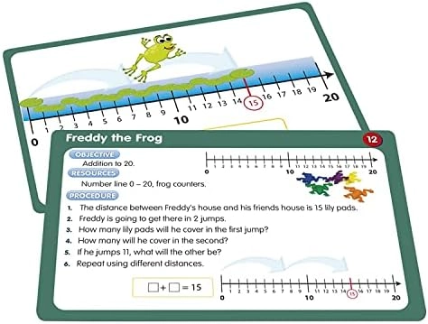 50 Number Line Activities - Ages 5-6, Year 1-3, Key Stage 1 51 pieces
