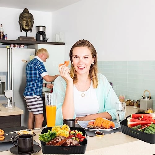 Silicone Mould for Hot Air Fryer - 100% high quality food grade silicone 2 Pieces