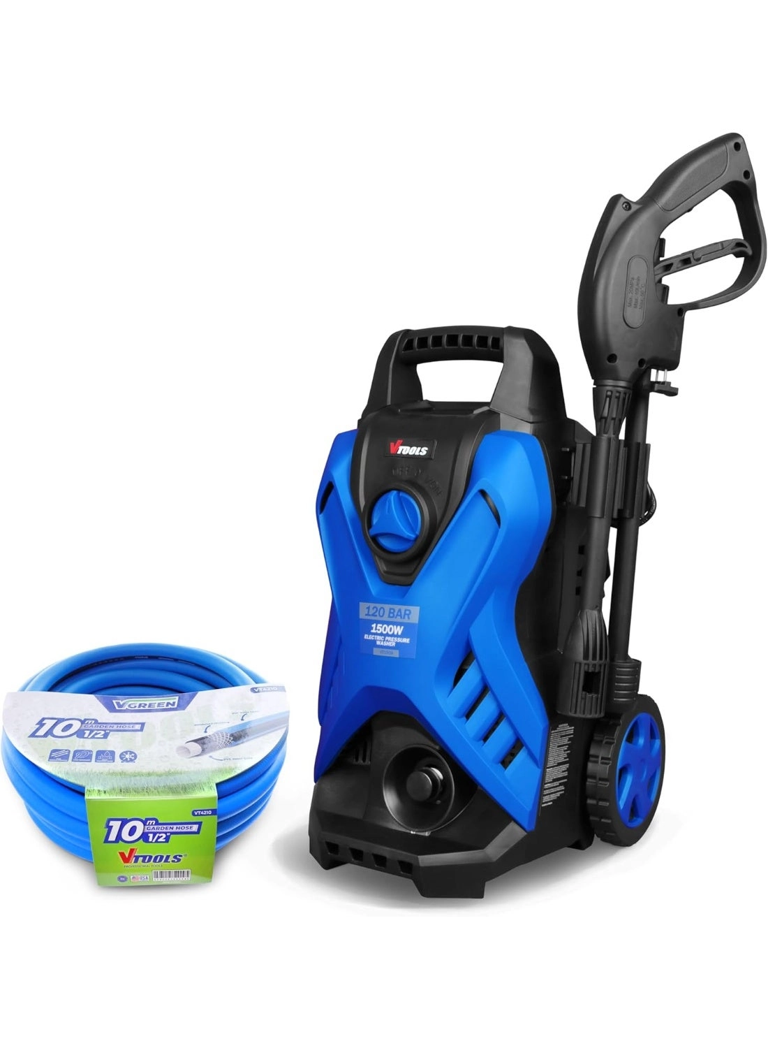 VT1509 - 120 bar 1500 W 5-meter hose