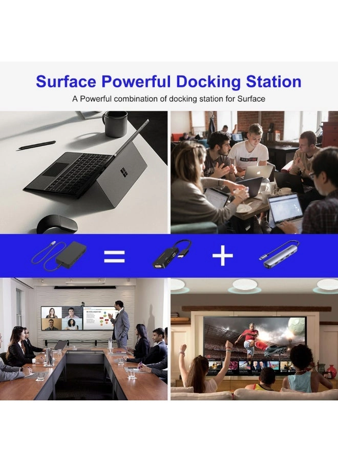 11 in 1 - USB-C PD 100W Dual HDMI RJ45