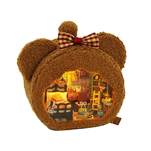 3D Wooden Puzzle Bookshelf Insert - Library of Books 1:24