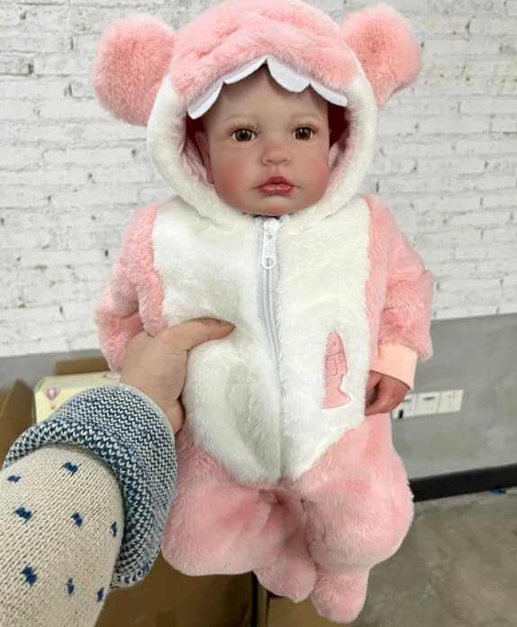 Reborn Dolls - 7 inches Vinyl Soft Cloth Ages 3+