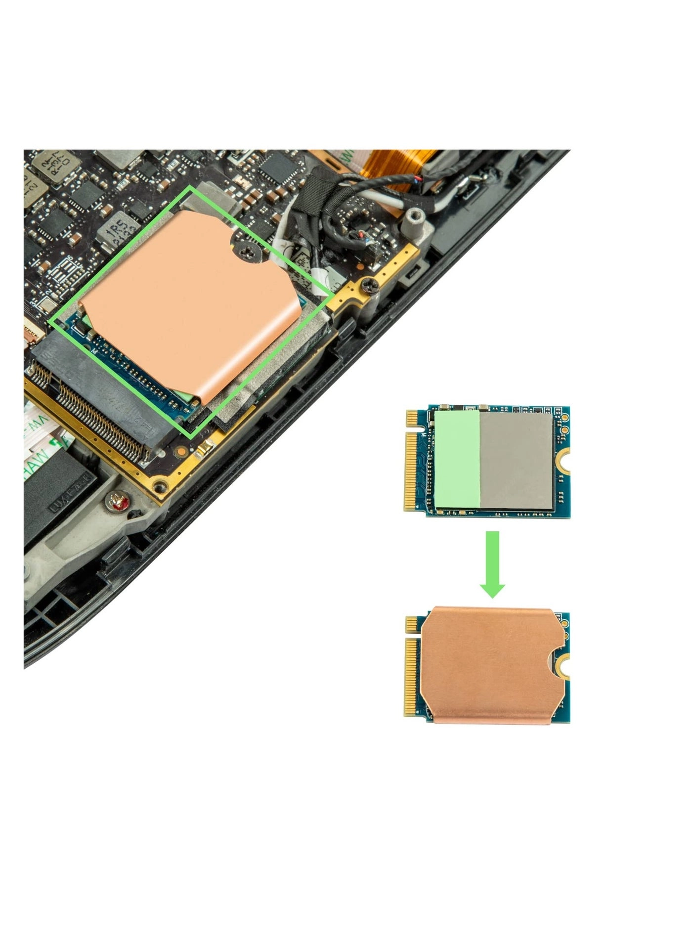 M.2 Heatsink - Copper 2230 NVME