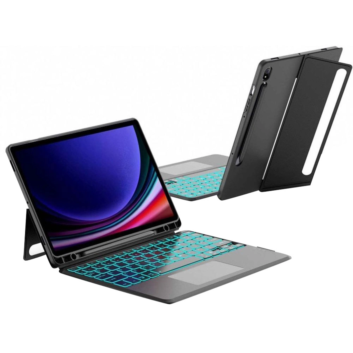 Keyboard Case with Trackpad for Samsung Galaxy Tab 12.4-inch