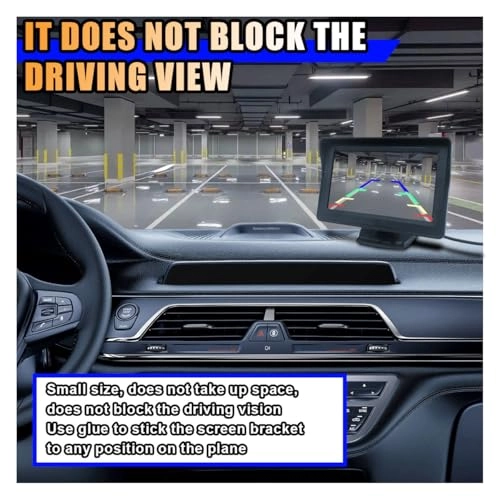 Car LCD Reverse Monitor Display - 480234 pixels