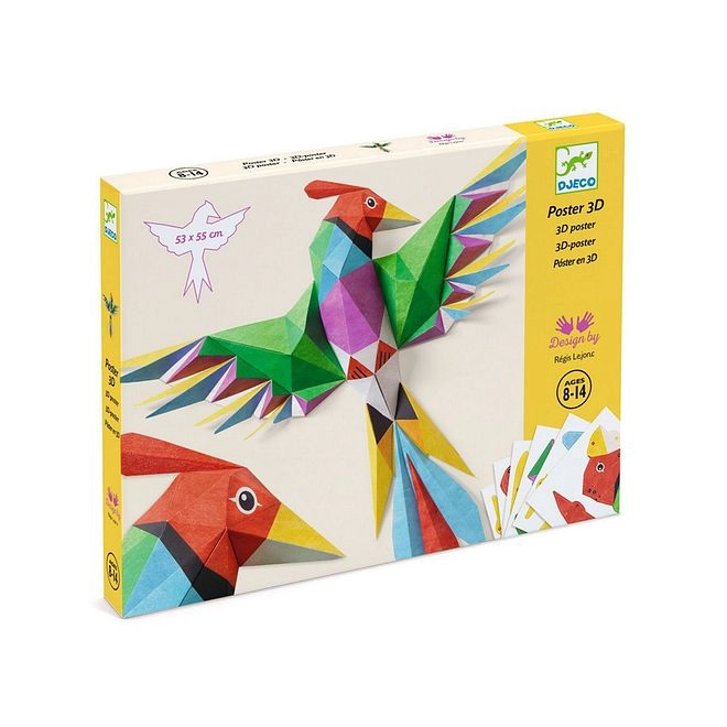 DJECO Amazonie 3D Poster Kit