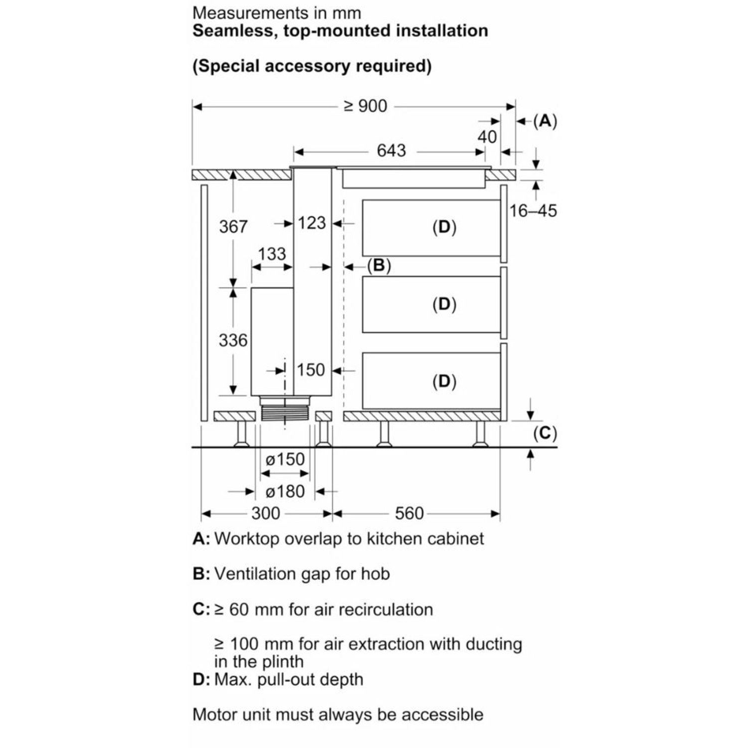 DDW88MM60B - 501 cubic metre per hour 802 millimeter