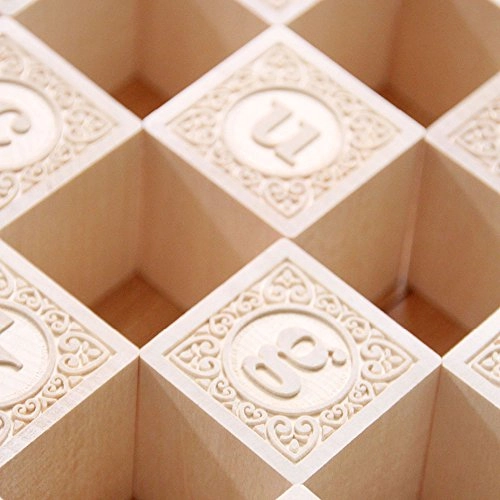 Lowercase Alphablank Blocks - 2 months and up 14 pieces