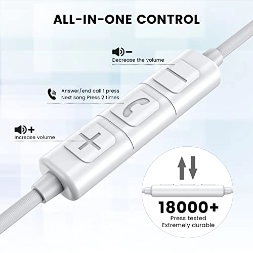 USB C Headphones Wired Headphone