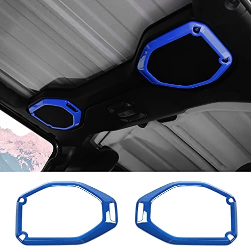 Voodonala Top Speaker Audio Surround Trim - Jeep JL Wrangler JL JLU Gladiator JT 2018 2019 2020 2021