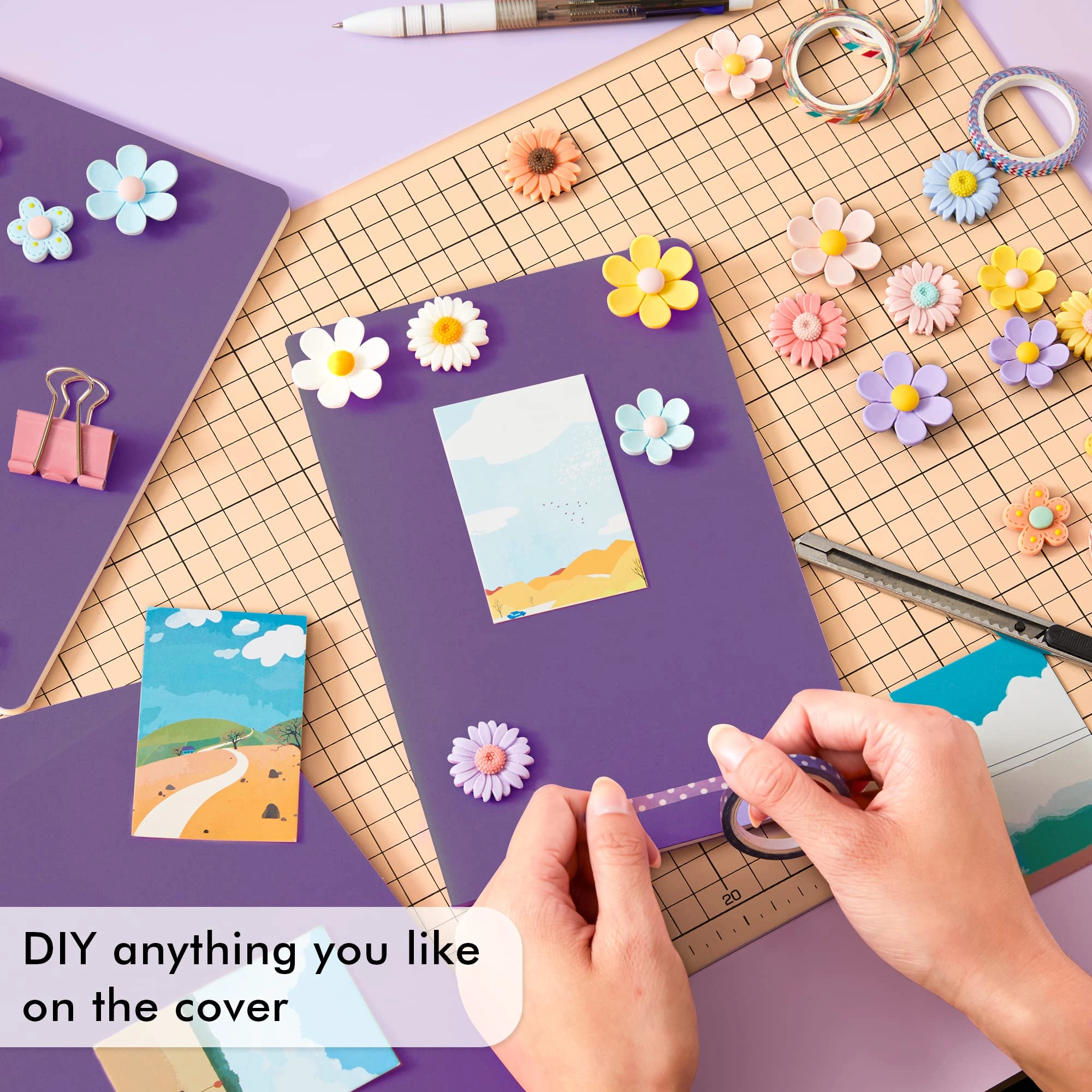 Soft Cover Notebook A5 Softcover - Blank 46 Sheets Pack