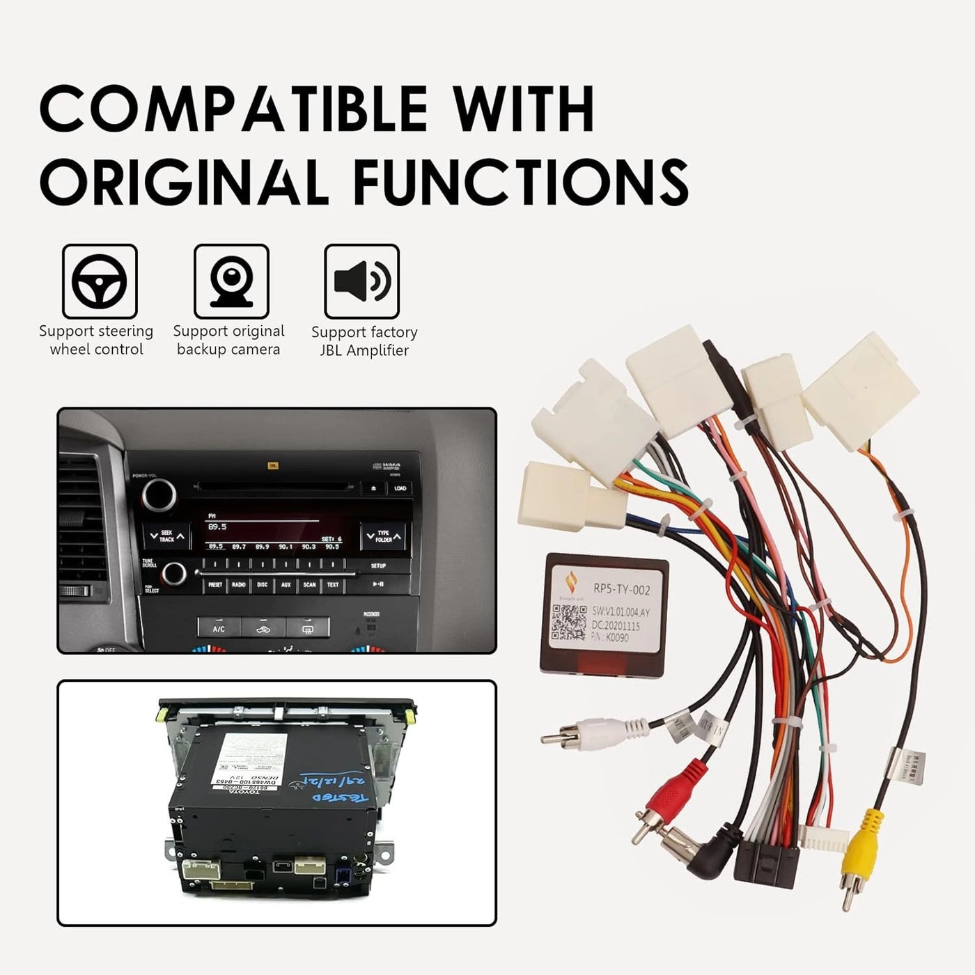 Car Stereo Wiring Harness