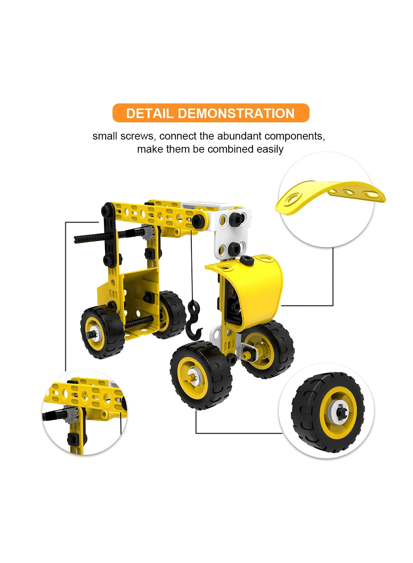 Construction Toys - 100 pcs