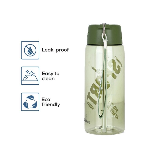 Water Bottle 800 ml - Grab String