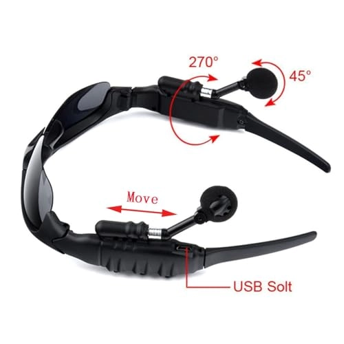 Wireless Bluetooth Sunglasses - Bluetooth 4.1 Stereo Anti-ray