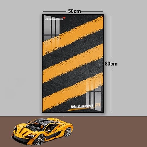 LEGO Technic McLaren P1 (42172) - 50 x 80 cm Wall Whiteboard Style B