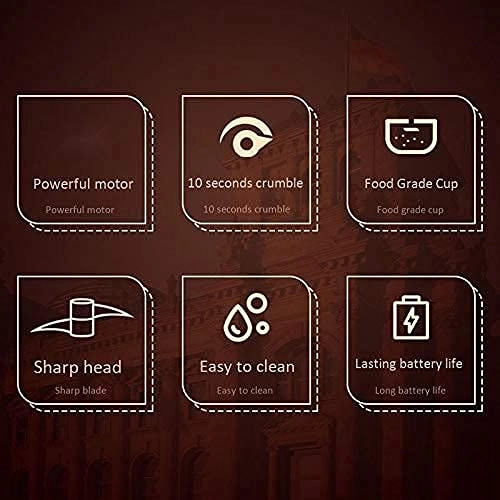 Electric Mini Garlic Chopper - USB Charging