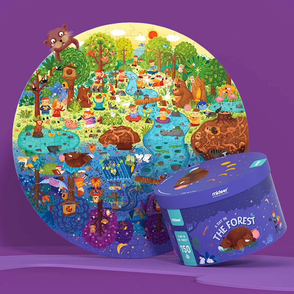 A Day In The Forest Puzzle (TOP-CT7014) - 150 pcs