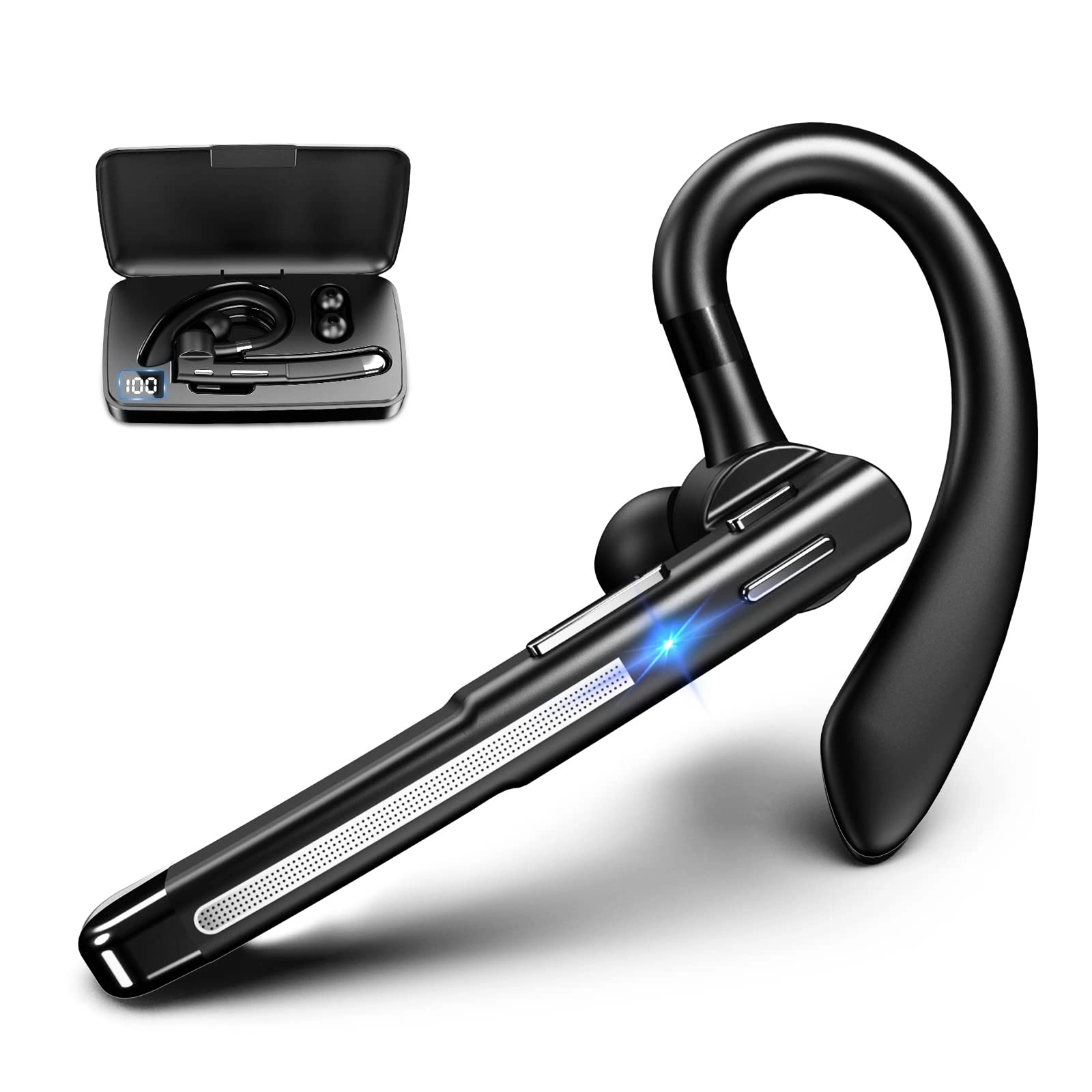 Bluetooth Earpiece V6.1 Wireless Headset
