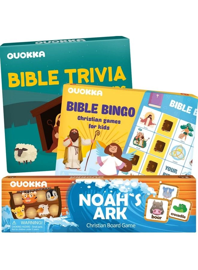 Bible Trivia + Bible Bingo + Noah's Ark
