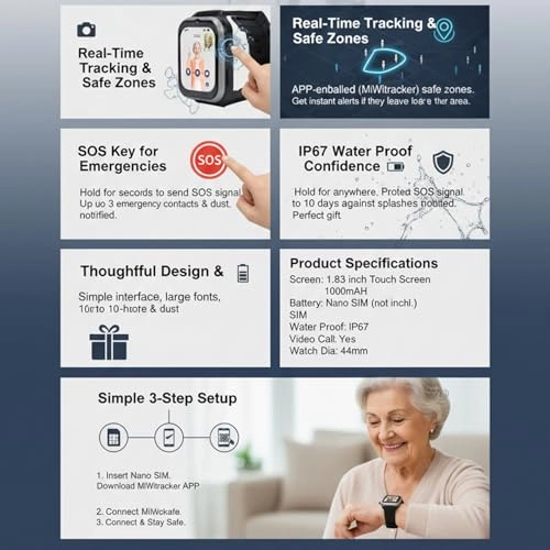 kxrbzma6u5 44mm ABS LTE GPS