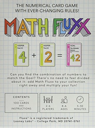 Fluxx: Math - Card Game Educational