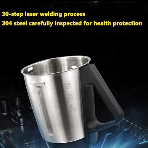 Food Processor - 12 Cooking Functions 1000W 3D 360° Rotating Heating