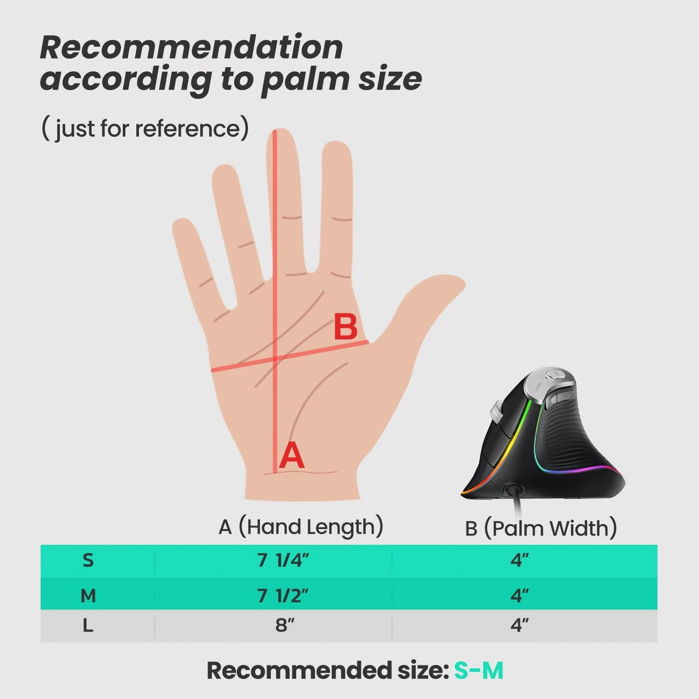 Vertical Mouse - USB