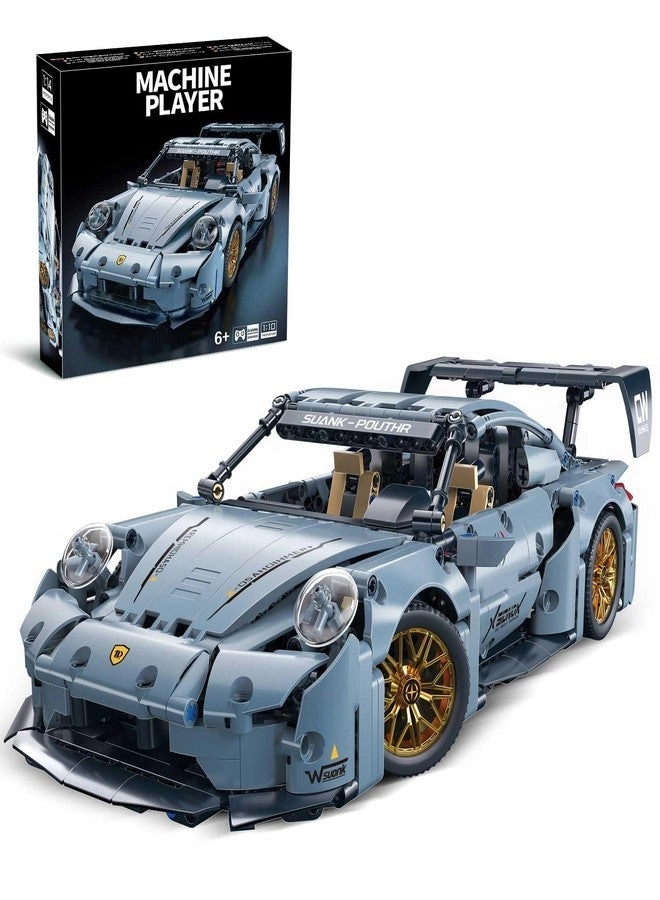 hahaspil Sports Race Car Building Set - 1:14 MOC