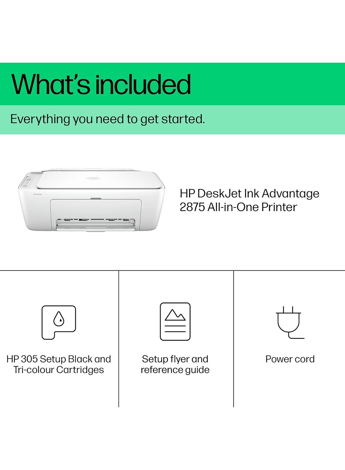 DeskJet Ink Advantage 2875 - Inkjet Color