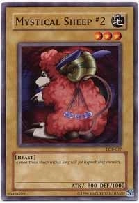 Yu-Gi-Oh! Mystical Sheep #2 LOB-037 - Legend of Blue Eyes White Dragon
