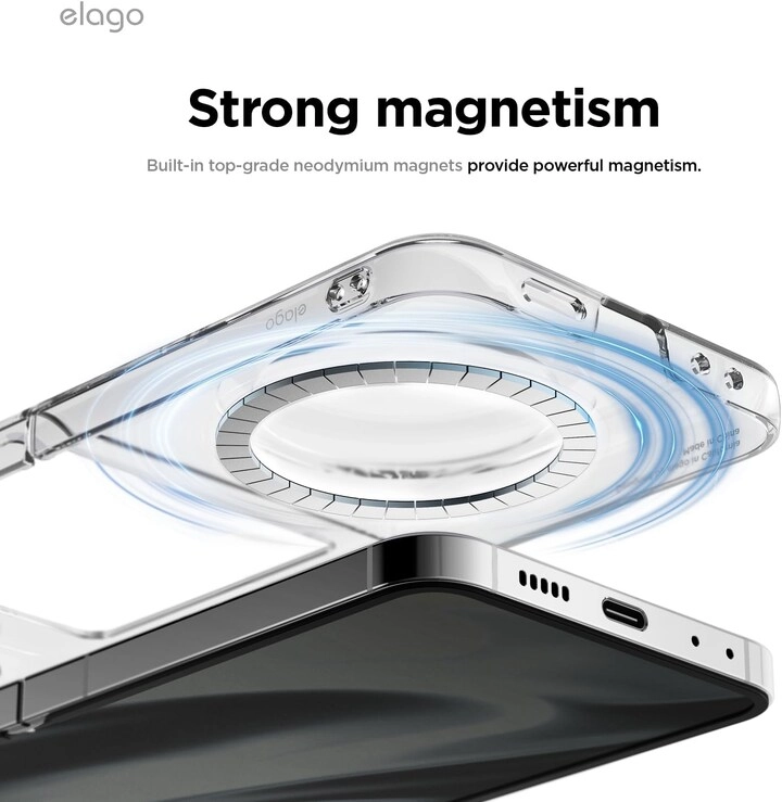 Flip Cover Mobile Case with MagSafe for Samsung Galaxy Z Flip6