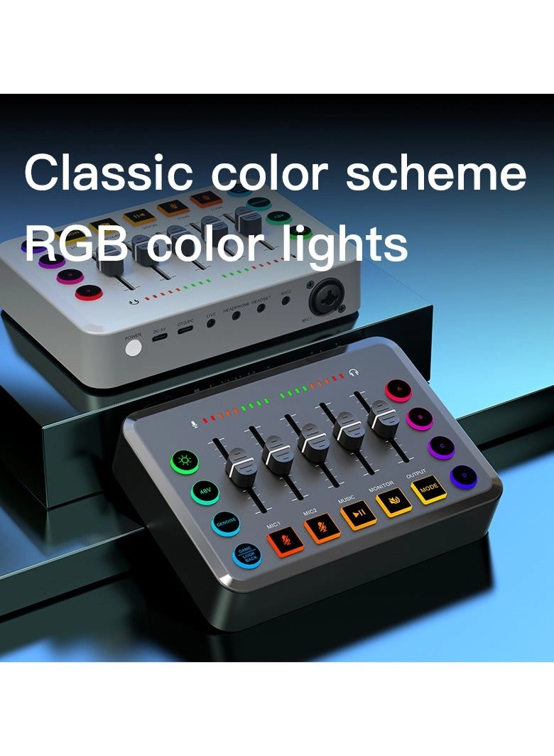 AmpliGame SC3 - XLR 48V Phantom Power RGB