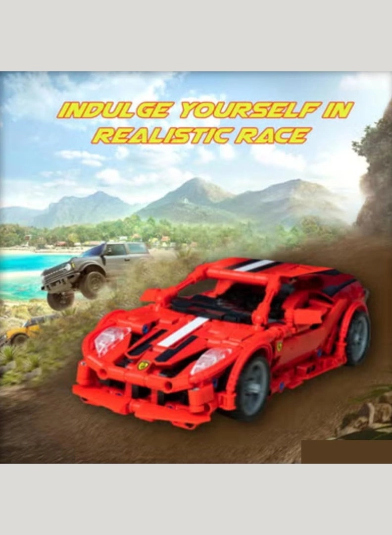 Super Car Building Blocks Set - Cars