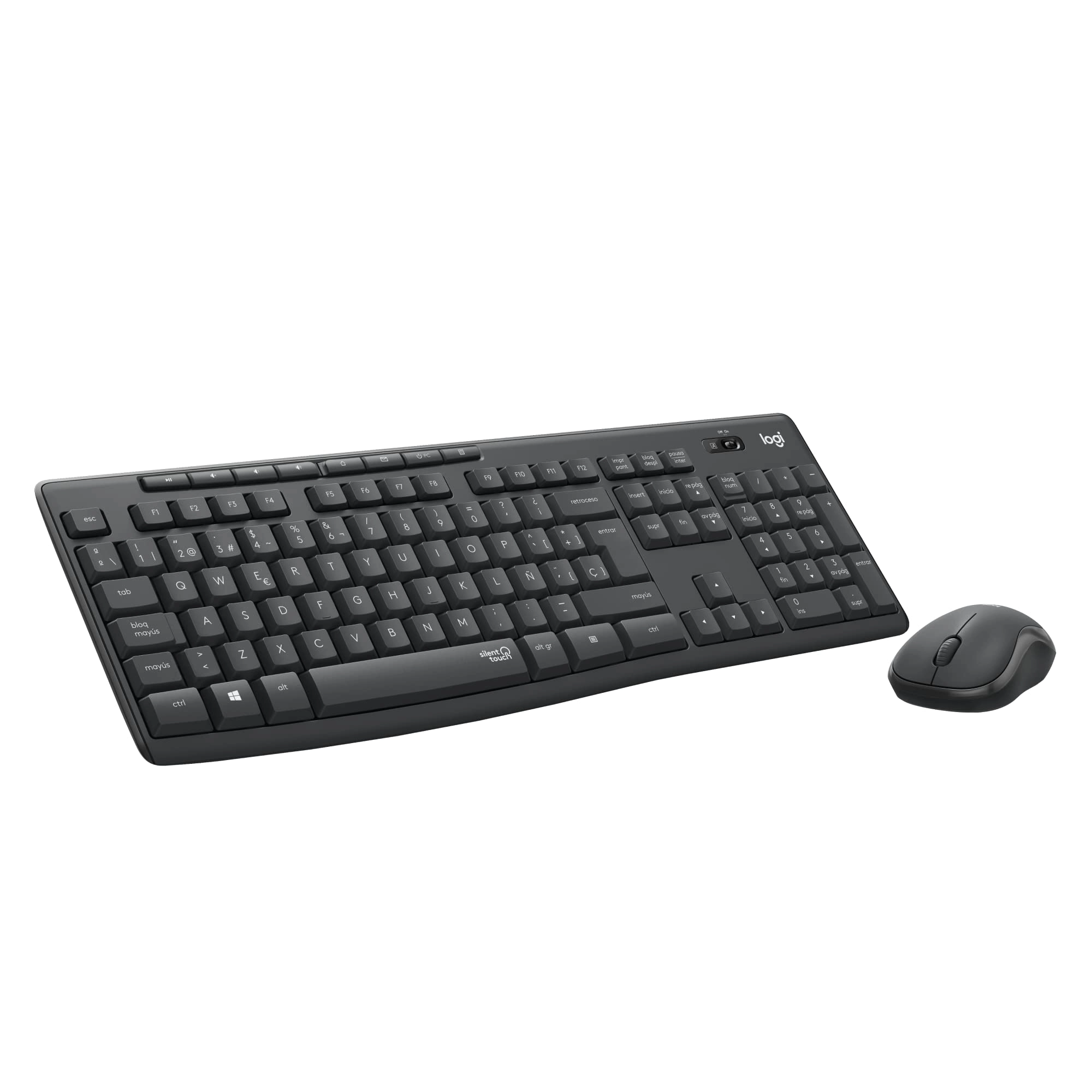 Logitech MK295 - EN/AR Wired/Wireless