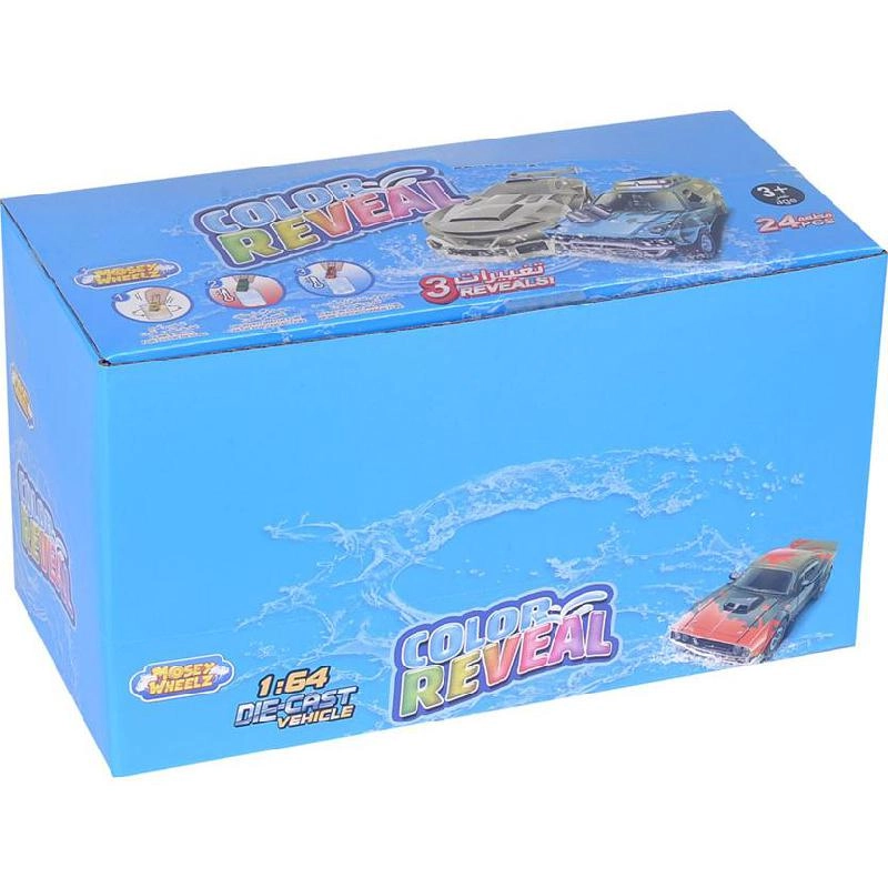 Color Reveal Die-cast Toy Model - 1:64