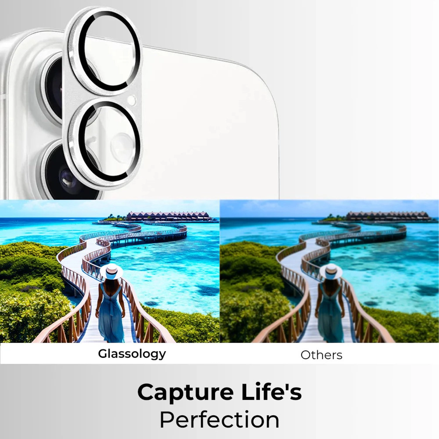 MagSafe Clear Case + Screen Protector + Lens Protector for iPhone 17