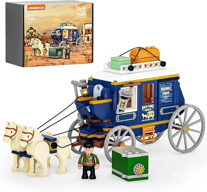 Lumibricks Treasure Stagecoach Western